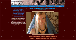 Desktop Screenshot of bellydancebyhelena.com